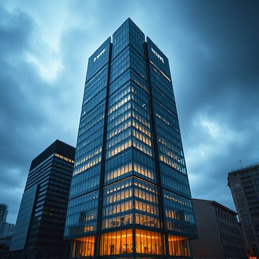 Eine beeindruckende Aufnahme des Prime Towers in Zürich, fotografiert von Dozent Dr. Andreas Meier, zeigt die moderne Architektur der Stadt.